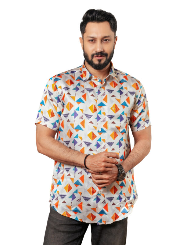 Slim Fit Shirt Half