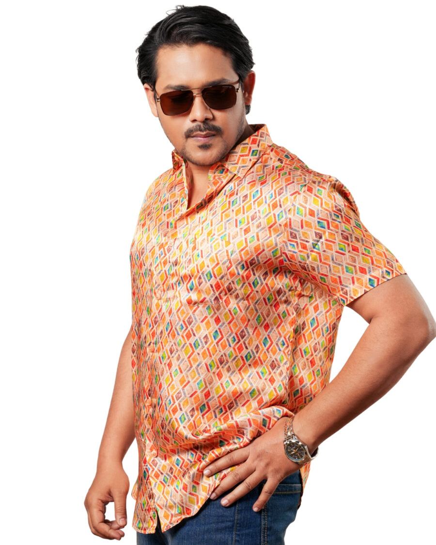 Slim Fit Shirt Half