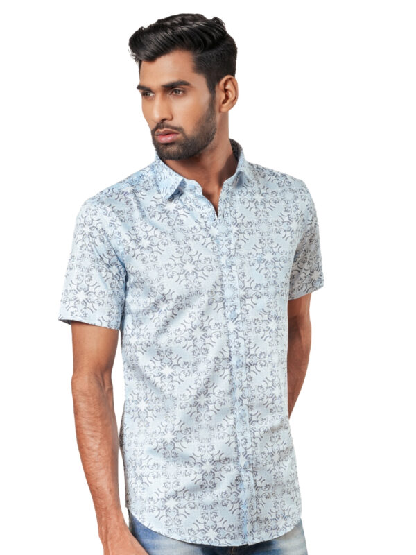 Slim Fit Shirt Half