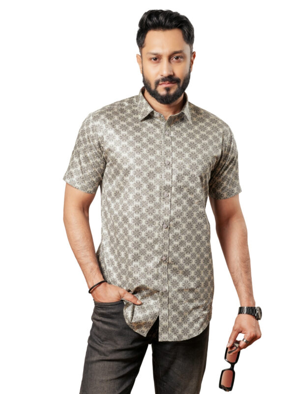 Slim Fit Shirt Half
