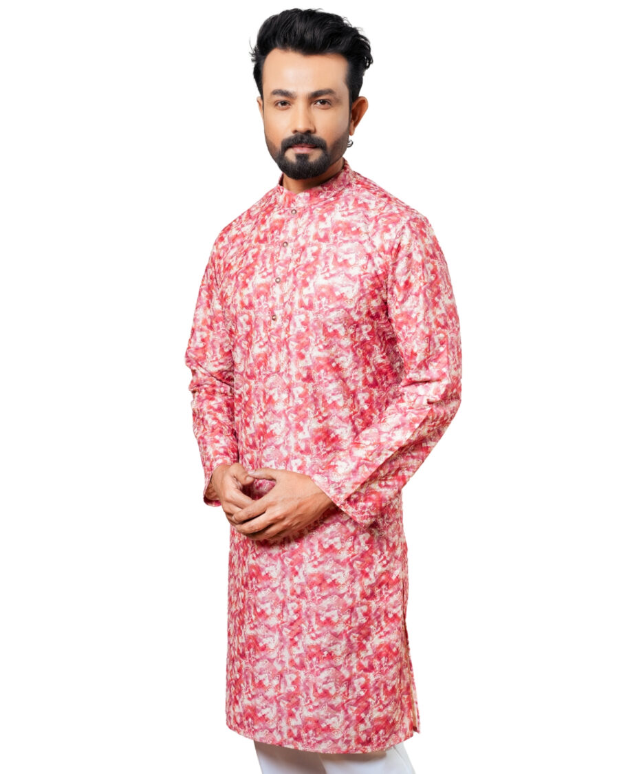 Slim-Fit Panjabi