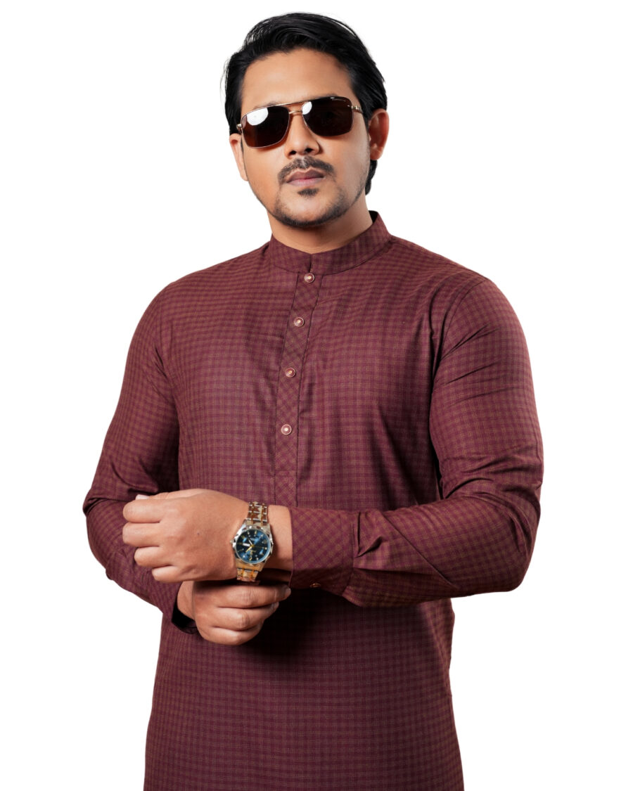 Slim-Fit Panjabi