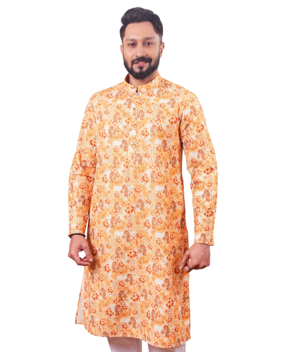 Slim-Fit Panjabi