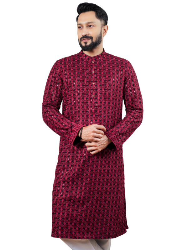 Slim-Fit Panjabi