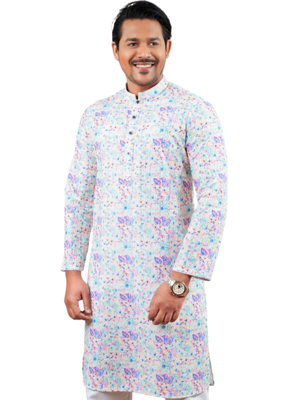 Slim-Fit Panjabi