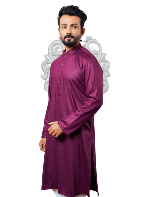 Slim-Fit Panjabi-B