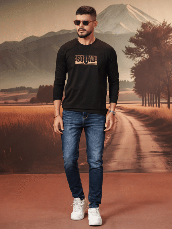 T-Shirt Full - Black
