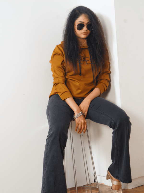 Women Hoddie- Yellow