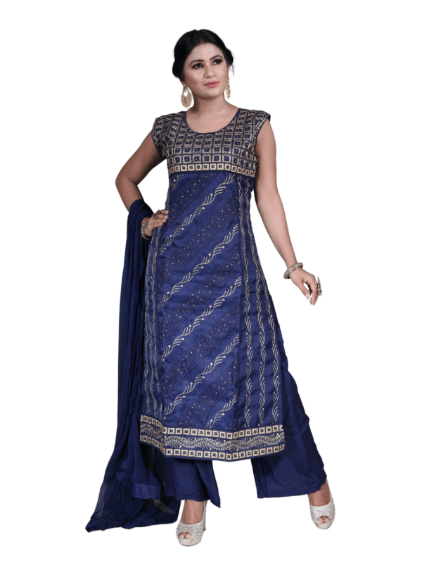 Long Frock- Blue