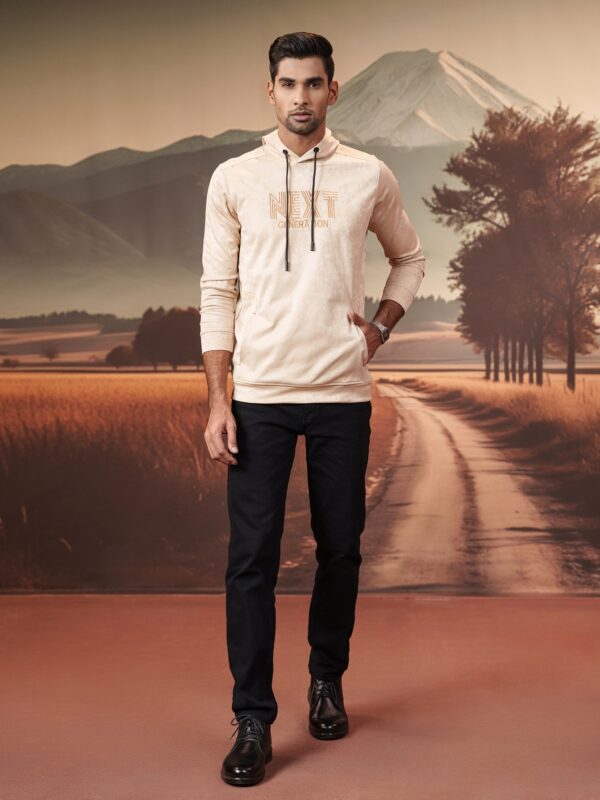 Hoodie Full -CREAM