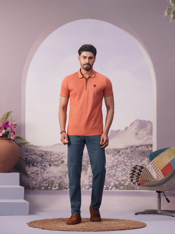 Fashion Polo - BRICK