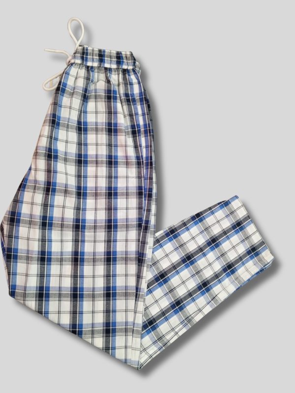 Sleeping Trousers- Blue CHK