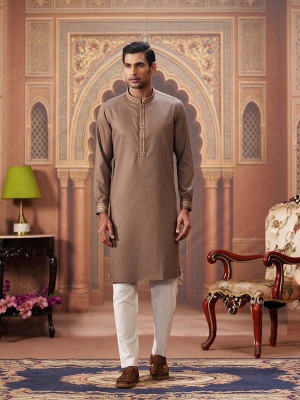 Embroidery Panjabi- ONION