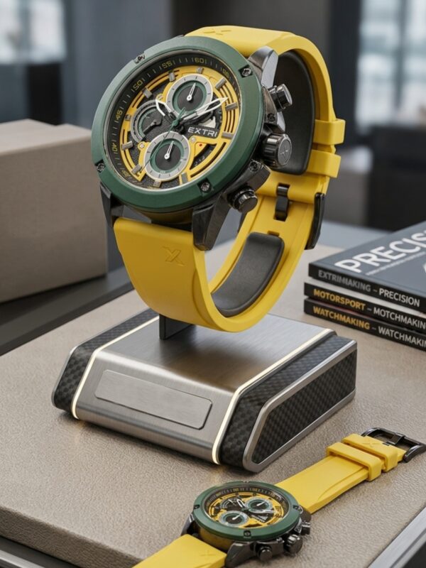 Watch Casual Belt - Yellow